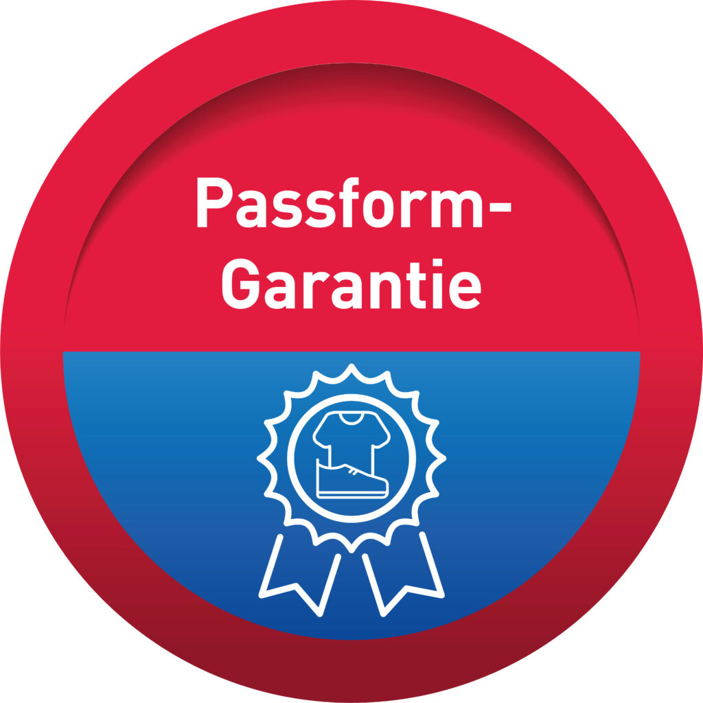 Service Passform Garantie